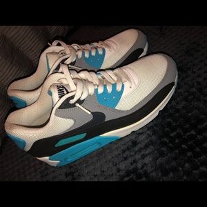 Air Max 90- Blue/Blk/Grey